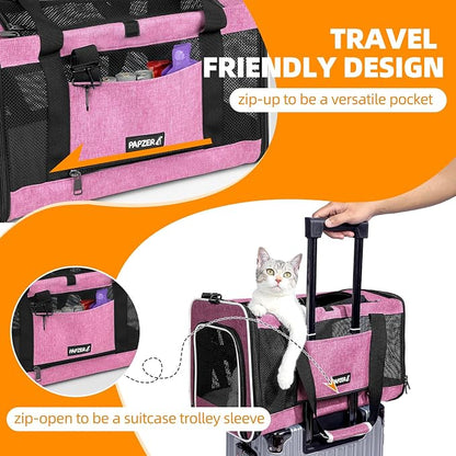 Cat Carrier Soft-Sided Travel Bag - Image 3