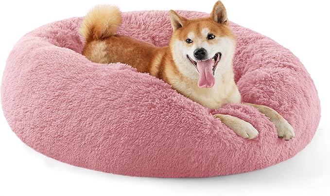 Bedsure Calming Dog Bed for Medium Dogs by BEDSURE