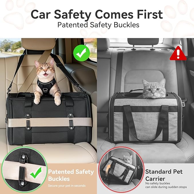 PETSFIT Soft-Sided Cat Carrier - Image 2