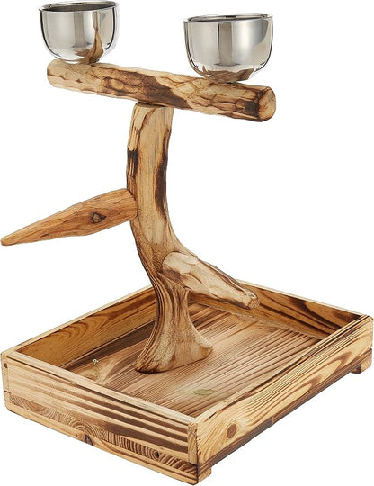 PENN-PLAX Bird-Life Natural Wood Tree Perch - Image 2