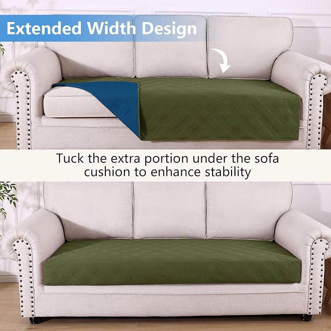 hyha Waterproof Dog Blanket, Reversible Pet Bed Blanket, Soft Sofa Couch Cover - Image 2