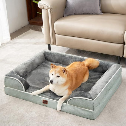 EHEYCIGA Orthopedic Dog Bed for Medium Dogs, Waterproof Memory Foam Medium Dog - Image 9