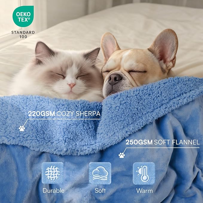 Luciphia Waterproof Pet Blanket, Liquid Pee Proof Dog Blanket - Image 3
