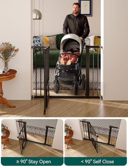 Babelio 36.5-57" Extra Wide Baby Gate - Image 4