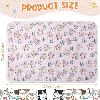 Tatuo 4 Pcs Dog Blanket for Pet Cat Blankets Indoor Puppy Teething Stuff Toys - Image 5