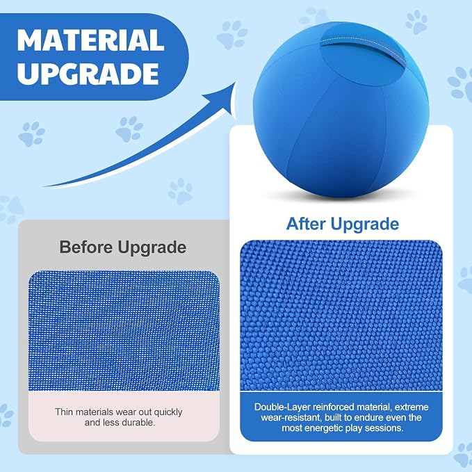 Happypaw 18'' Herding Ball for Dogs – Enhanced Chew Resistance & Heavy-Duty - Image 3