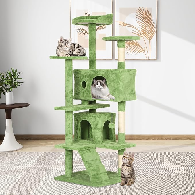 BestPet 54in Cat Tree Tower for Indoor Cats - Image 2