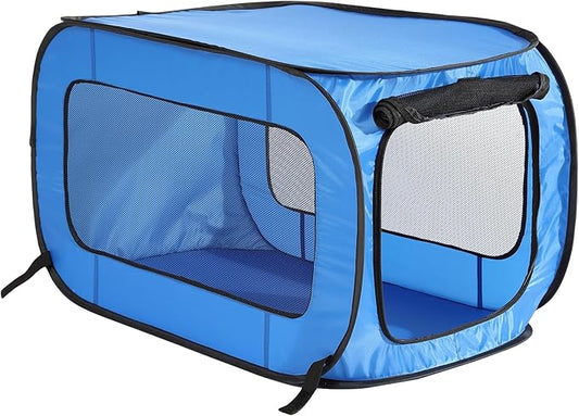 Beatrice Home Fashions Portable, Collapsible, Pop Up Kennel Travel Cat and Dog by BeatriceHomeFashions