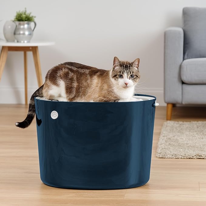 IRIS USA Cat Litter Box, Large Top Entry - Image 8