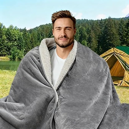 Waterproof Blanket for Beds – Ideal for Couch & Pets Splash Proof Sherpa Throw - Image 5
