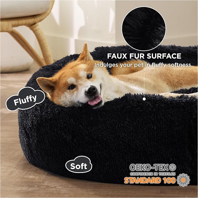 Bedsure Calming Dog Bed for Medium Dogs - Image 2