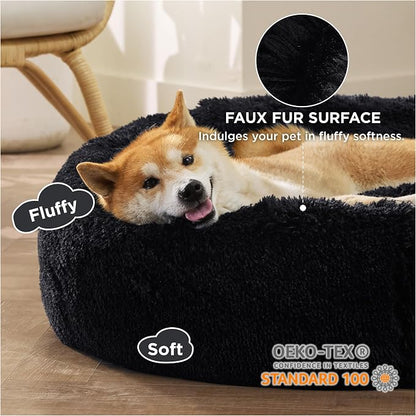Bedsure Calming Dog Bed for Medium Dogs - Image 2