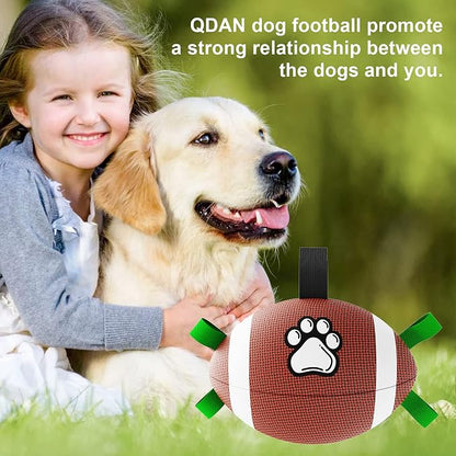 QDAN Dog Toys Football, Interactive Dog Toys - Image 2