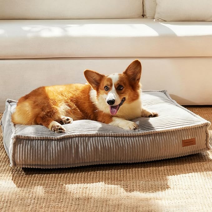 FUKUMARU 5.5-Inch Thick Dog Bed Mat, Washable Cat Bed by FUKUMARU