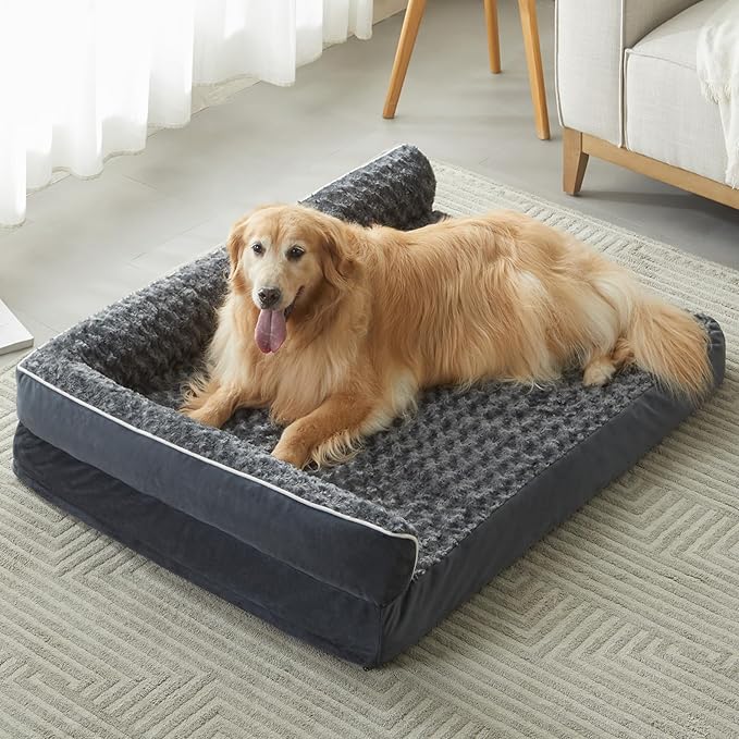 BFPETHOME Orthopedic Dog Beds for Large Dogs-Waterproof Sofa Dog Bed - Image 9