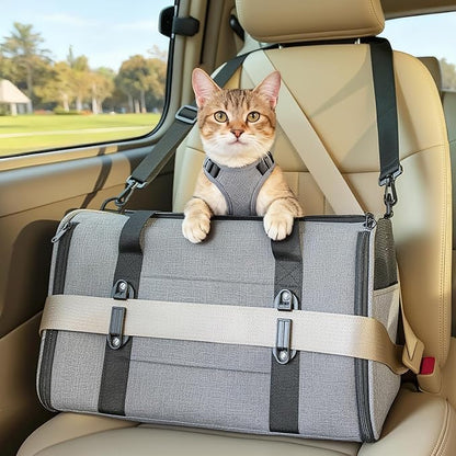 PETSFIT Large Cat Car Carrier by Petsfit