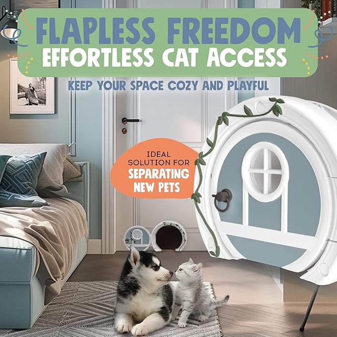 Gnome® Door Cat Door for Interior Doors - Image 5