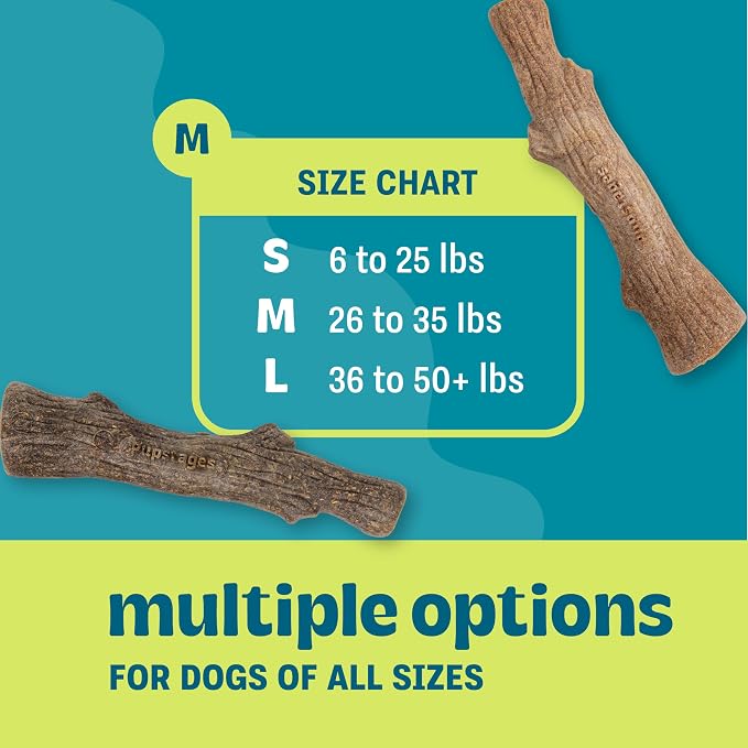 Outward Hound Pupstages Dogwood Calming Dog Chew Toy – Real-Wood Blend - Image 5