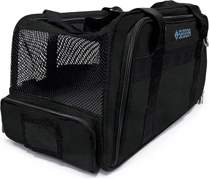 Sherpa Expandable Travel Pet Carrier, Airline Approved & Guaranteed On Board by Sherpa