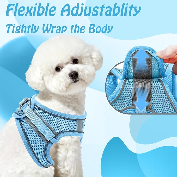 AIITLE No Pull Dog Harness and Leash Set, Step in Adjustable Dog Harness - Image 9