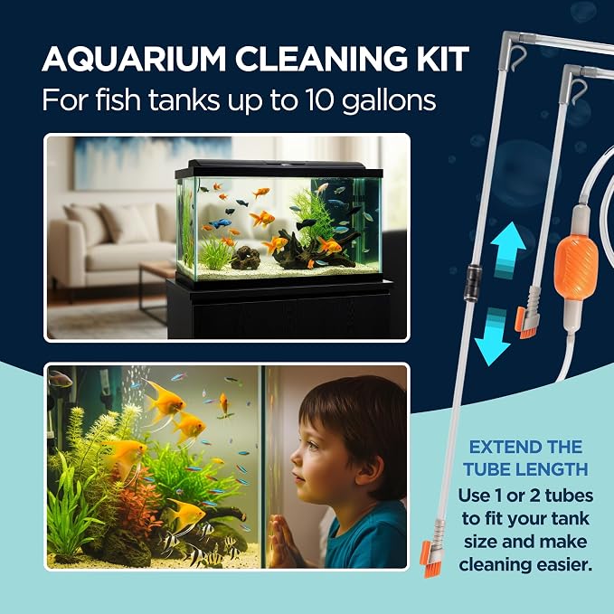 Aquarium Siphon Vacuum & Water Changer Kit - Image 7