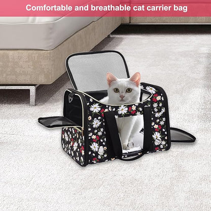 Petmolico Cat Carrier Dog Carrier, Airline Approved Soft Pet Travel Carrier - Image 6
