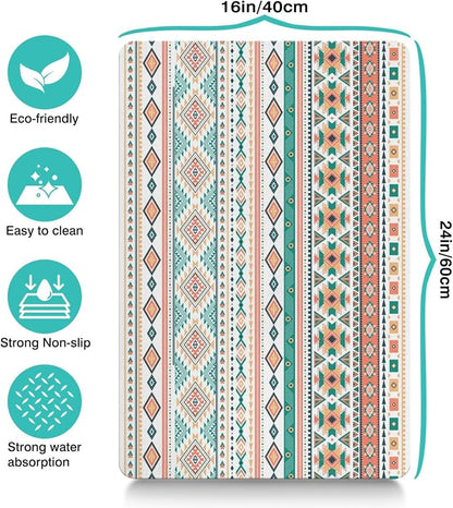 Pet Feeding Mat for Floors Waterproof Dog Mat for Food and Water Absorbent - Image 5