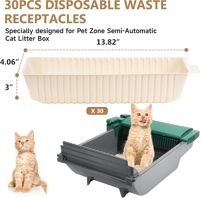 30Pcs Disposable Waste Receptacles Compatible - Image 2