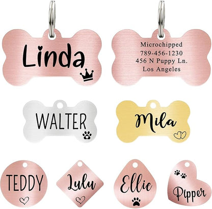 Ultra Joys Custom Personalized Dog ID Tag by UltraJoys