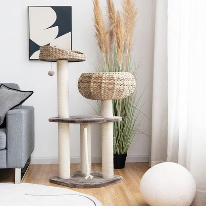 PETSITE 41 Inch Modern Cat Tree - Image 6
