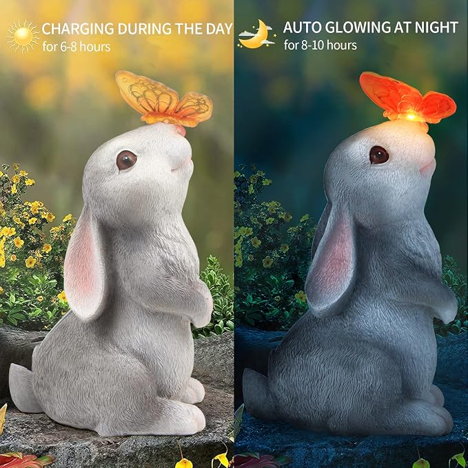 Garden Statue Outdoor Decor-Rabbit - Image 6