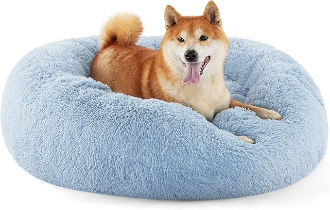 Bedsure Calming Dog Bed for Medium Dogs by BEDSURE