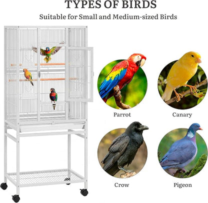YITAHOME 53.9 inches Metal Bird Cage - Image 4