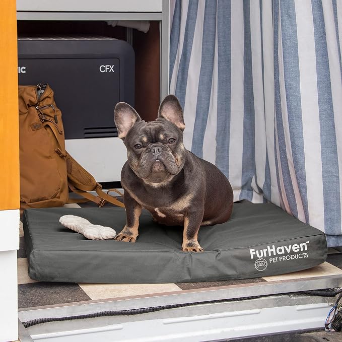 Furhaven Water-Resistant Cooling Gel Dog Bed - Image 3