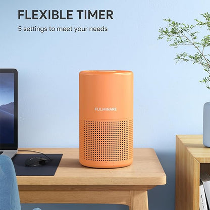 FULMINARE Air Purifiers for Home Bedroom H13 True HEPA Air Purifier, 3 Speeds - Image 3