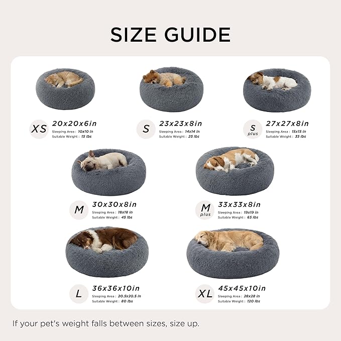 Bedsure Calming Dog Bed for Medium Dogs - Image 7