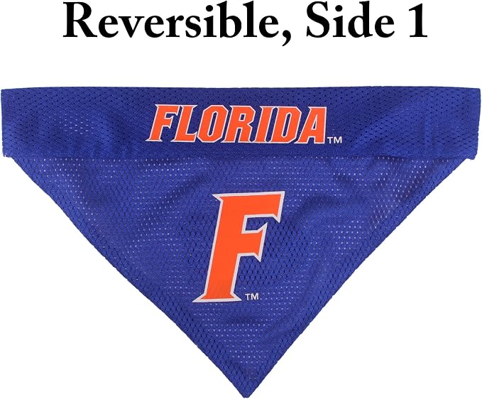 Pets First Collegiate Pet Accessories, Reversible Bandana, Florida Gators - Image 3