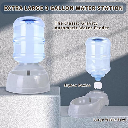 3 Gallon Automatic Dog Water Dispenser, 11L Large Dog Water Bowl Dispenser - Image 5