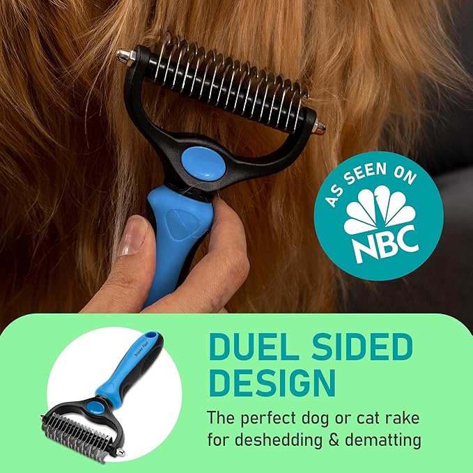 Maxpower Planet Pet Grooming Rake and Dematting Comb - Image 3