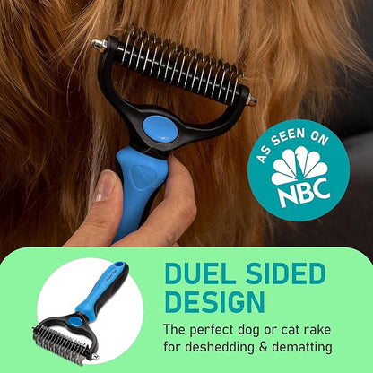 Maxpower Planet Pet Grooming Rake and Dematting Comb - Image 3