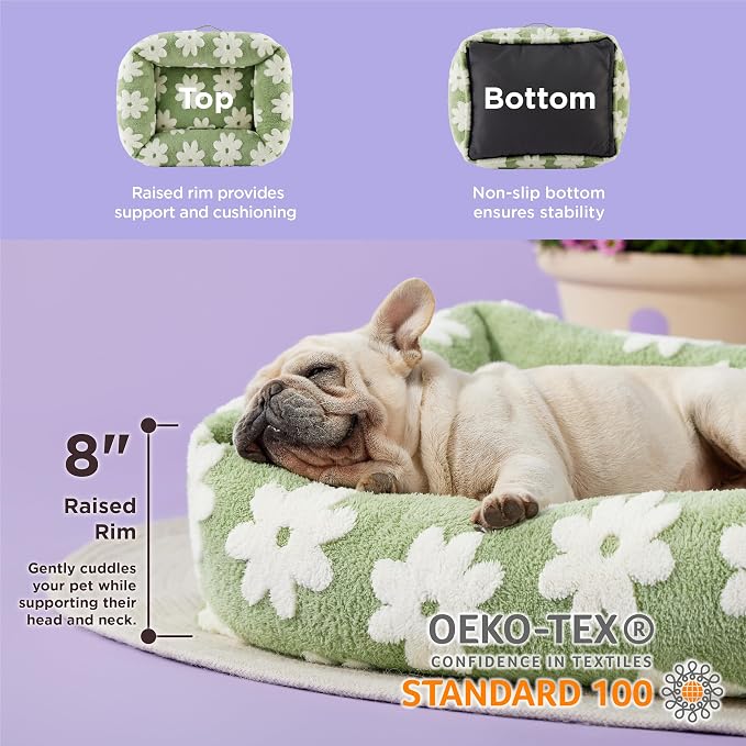 LE SURE Cute Dog Bed for Medium Dogs - Image 3