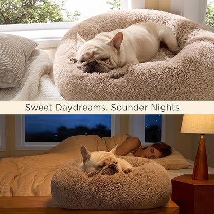 Bedsure Calming Dog Bed Medium Size Dog - Image 4