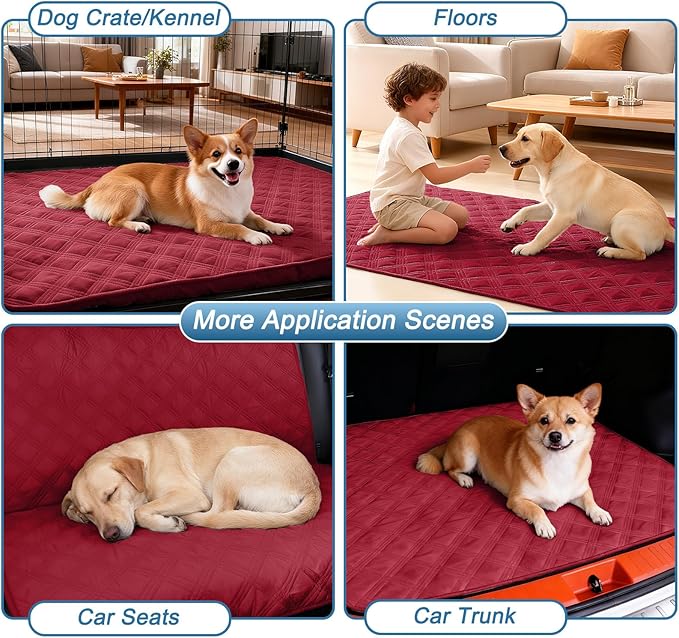 hyha Waterproof Dog Blanket, Reversible Pet Bed Blanket, Soft Sofa Couch Cover - Image 5