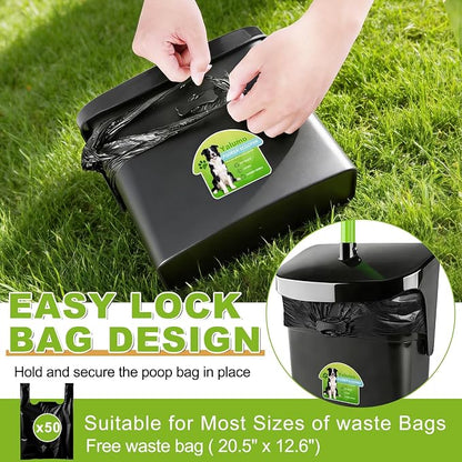 Pooper Scooper Swivel Bin & Rake - Image 5