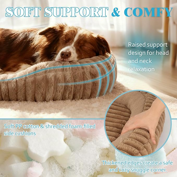Dog Bed for Extra Large Dogs, Cute XL Dog Bed - Image 3