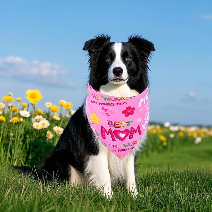30 Pack Mothers Day Dog Bandanas Bulk - Image 5