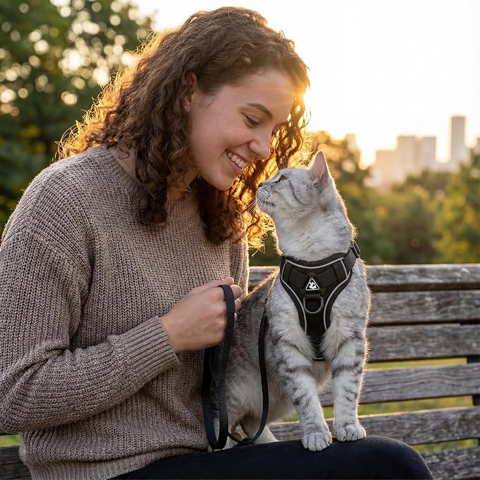 Cat Harness and Leash Set Escape Proof Tactical Extra Large Kitten Harness - Image 8