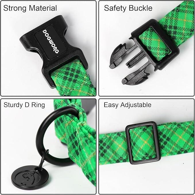 DOGWONG St. Patrick's Day Dog Collar - Image 3