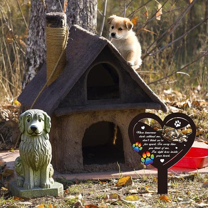Grave Decorations for Cemetery Rainbow Bridge Dog Memorial Gifts Pet Grave - Image 6