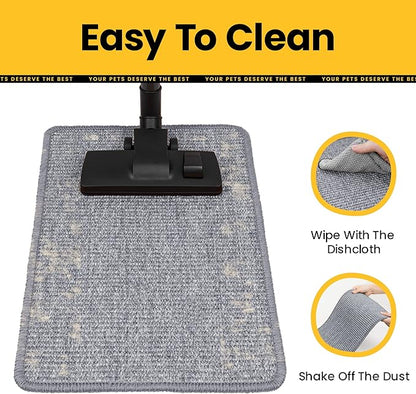Cat Scratcher Mat, Natural Sisal Cat Scratch Pad - Image 6